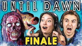 FINAL EPISODE  UNTIL DAWN  Part 9 React Lets Plays [upl. by Kayley]