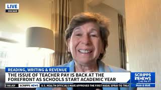 The Cost of Teaching  Randi Weingarten on Scripps News 81224 [upl. by Ahsekar]