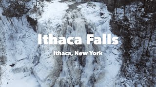 Ithaca NY  Ithaca Falls 4K [upl. by Nnylrefinnej]