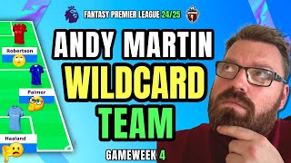 WILDCARD SPECIAL  FPL GW4  FANTASY PREMIER LEAGUE 202425 [upl. by Ardnuaet]