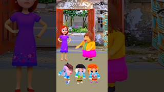 পুচকে কে এই মহিলাটা কেনো কিডন্যাপ করলো । Bangla cartoon Mojar golpo shorts [upl. by Nailuj]