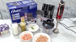 OSTER Hand Blender Set Unboxing and Complete Working Video amp full review in Urdu Hindi [upl. by Eirac602]