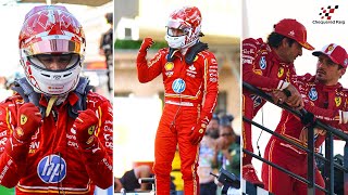 Charles Leclercs podium victory at monacogp  Behind the scenes [upl. by Sartin658]