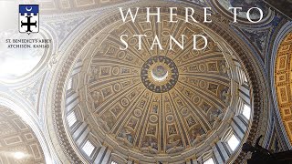 Where to stand QA  Architecture for Liturgy Fr Daniel McCarthy OSB [upl. by Sitof33]