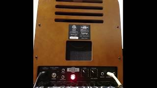 Epiphone Electar Ltd 1939 Century Amplifier no talking [upl. by Holds801]