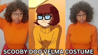 Scooby Doo Velma Costume Cosplay  DIY Easy Costume Transformation [upl. by Nirtiak54]