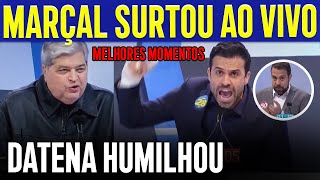 DATENA DEIXA MARÇAL EM CHOQUE E BOULOS HUMILHA NUNES AO VIVO MELHORES MOMENTOS DO DEBATE [upl. by Mihalco]