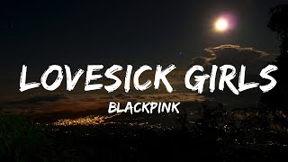 BLACKPINK  Lovesick Girls KaraokeInstrumental  Music Ari Hail [upl. by Akcirret877]