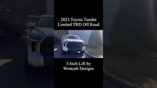 3Inch Lifted 2023 Tundra Limited TRD Off Road  Westcott Designs Lift [upl. by Aztirak]