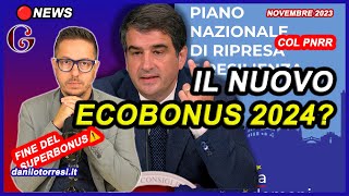 Nuovo ECOBONUS 2024 col PNRR ultime notizie  sostituirà il Superbonus [upl. by Cosimo830]