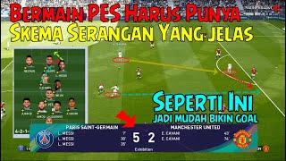 PES 2021  Inilah Skema Serangan Terbaik PSG dengan Formasi 4213 [upl. by Erik]