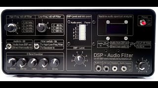 DSP Audio Filter with Arduino Audio spectrum analyzer  Tutorial [upl. by Yanaj702]