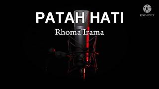 karaoke Rhoma irama patah hati [upl. by Kawai]