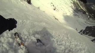 Tuckerman Ravine Skiing GoPro  April 12 2014 [upl. by Durman]