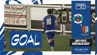 GOAL Grays Athletic fc v Brightlingsea Regent fc [upl. by Ennovahc]