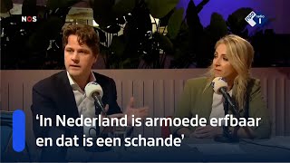 CDA D66 en SP in debat over bestaanszekerheid  NOS Nederland Kiest  NPO Radio 1 [upl. by Bokaj278]