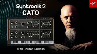 Jordan Rudess plays the CATO modern virtual synthesizer from Syntronik 2 [upl. by Nahtanaoj]