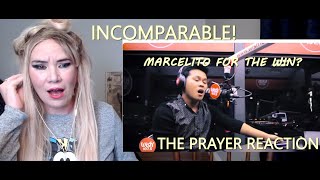 I have no Words First Time Hearing THE PRAYER  Marcelito Pomoy [upl. by Isiah]