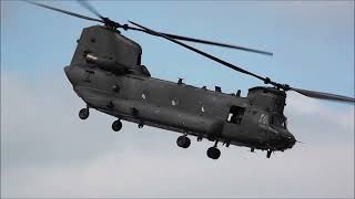 RAF Chinook Display Team  Dunsfold Wings and Wheels 2018 [upl. by Gardas]