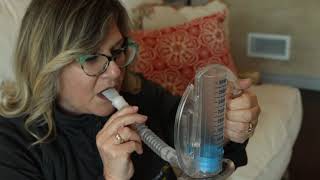 How to Use an Incentive Spirometer [upl. by Shelli]