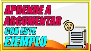 EJEMPLO DE ENSAYO 18 APRENDE CÓMO ARGUMENTAR CON ESTE EJEMPLO DE TEXTO  Elprofegato [upl. by Malvina59]