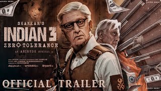 INDIAN 3 official Trailer  Shankar  Kamal Haasan  Anirudh  Indian 3 trailer [upl. by Taveda]