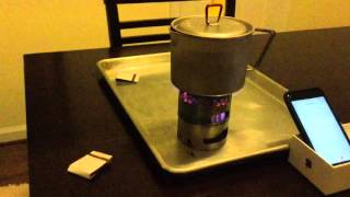 Evernew Titanium Alcohol Burner and DX Stand First Look [upl. by Aryahay]