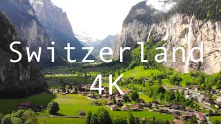 Switzerland  Lauterbrunnen 4K [upl. by Nosiaj]