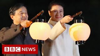 Festival celebrates Japan emperors enthronement  BBC News [upl. by Tshombe]