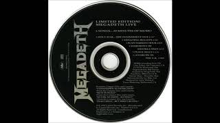 Megadeth  IN MY DARKEST HOUR LIVE  Limited Edition Megadeth Live Album 1992 [upl. by Aidyl]