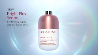 Brighten your skin with Bright Plus Serum  Clarins [upl. by Anirehtak]