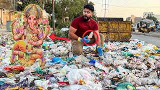 I FOUND GANESH MURTI IN GARBAGE  😱 GONE WRONG [upl. by Ammadis]