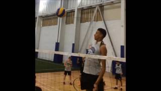 Daenan GyimahCrazy Jumps 372cm  Young King Volleyball [upl. by Ehcor]