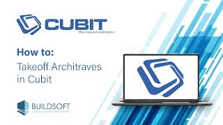 How to takeoff architraves in Cubit [upl. by Adiaros]