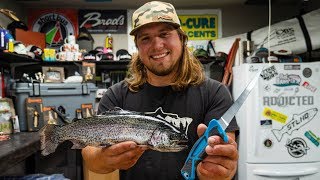 How To Clean and Gut Stocked amp Wild Trout [upl. by Sybil471]