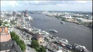 Webcam live aus dem Hafen Hamburg [upl. by Yeldoow248]