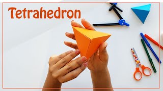 How to Make a Tetrahedron [upl. by Drarreg]