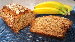 Pan de Plátano y Avena  Mi Receta Favorita  Mi Cocina Rápida [upl. by Repinuj]