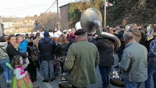 Carnaval  Cortège des Sociétés de Gilles  EstinnesauMont Belgique  2022 [upl. by Frederiksen]