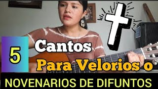 5 Cantos Para velorios o NOVENARIO DE DIFUNTOS [upl. by Hanahs780]