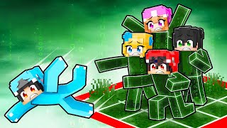 Adopted By A HACKER FAMILY In Minecraft [upl. by Shult]