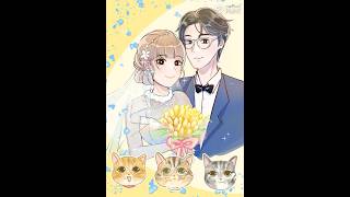 委託✨韓系風格婚紗3隻喵喵🥰喜帖設計｜電繪 似顏繪 縮時攝影 畫畫 [upl. by Kessia]