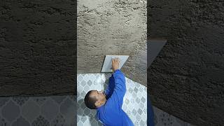 Easy way for beginners how to install ceramic tiles for bathroom ceiling 👌👌👌 [upl. by Ahab457]