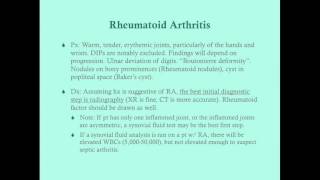 Rheumatoid Arthritis  CRASH Medical Review Series [upl. by Bork985]