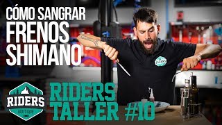 Cómo sangrar frenos Shimano Riders Taller 10 [upl. by Whitford]