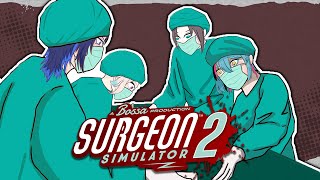 My Senpais Teach me Surgery  Surgeon Simulator【NIJISANJI EN  Kyo Kaneko】 [upl. by Toiboid]