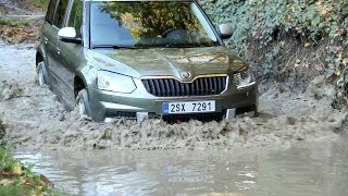 Skoda YETI 4x4 OffRoad Test [upl. by Haslett]