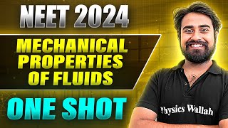 MECHANICAL PROPERTIES OF FLUIDS in 1Shot FULL CHAPTER COVERAGE ConceptsPYQs  Prachand NEET 2024 [upl. by Assilem]