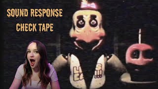 CHICAS SCARIEST FNAF VHS TAPE  Sound Response Check [upl. by Nosyaj90]