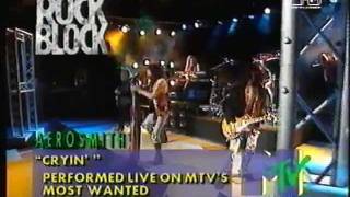 Aerosmith cryin live on MTV [upl. by Alvinia838]